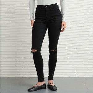 American Eagle Outfitters Women's Black Slim Jeans